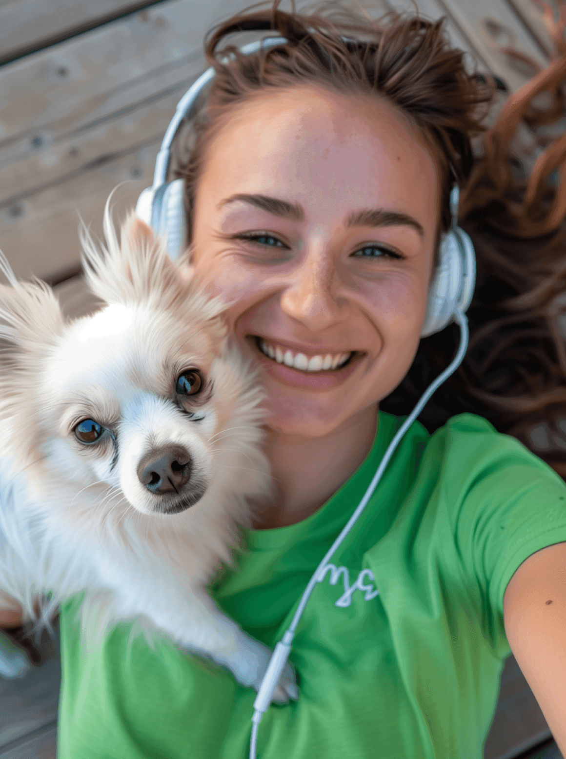 A happy pet at Snoutly