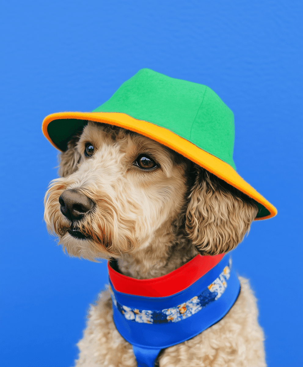 A pet receiving attentive care